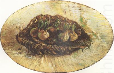 Vincent Van Gogh Basket of Sprouting Bulbs (nn04) china oil painting image